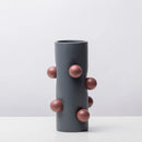 vase créatif géométrique pour composition florale décorative