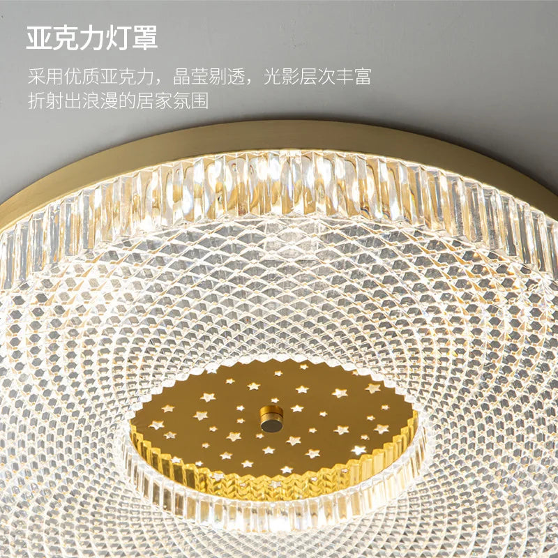 plafonnier moderne à led design créatif en acrylique pour intérieur - vue 5 sur 10