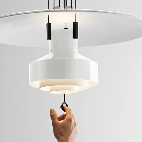 Lampe à Suspension réglable design lampe à Suspension Saliscendi nordique pour cuisine Restaurant lampe suspendue extensible créative - vue 6 sur 10