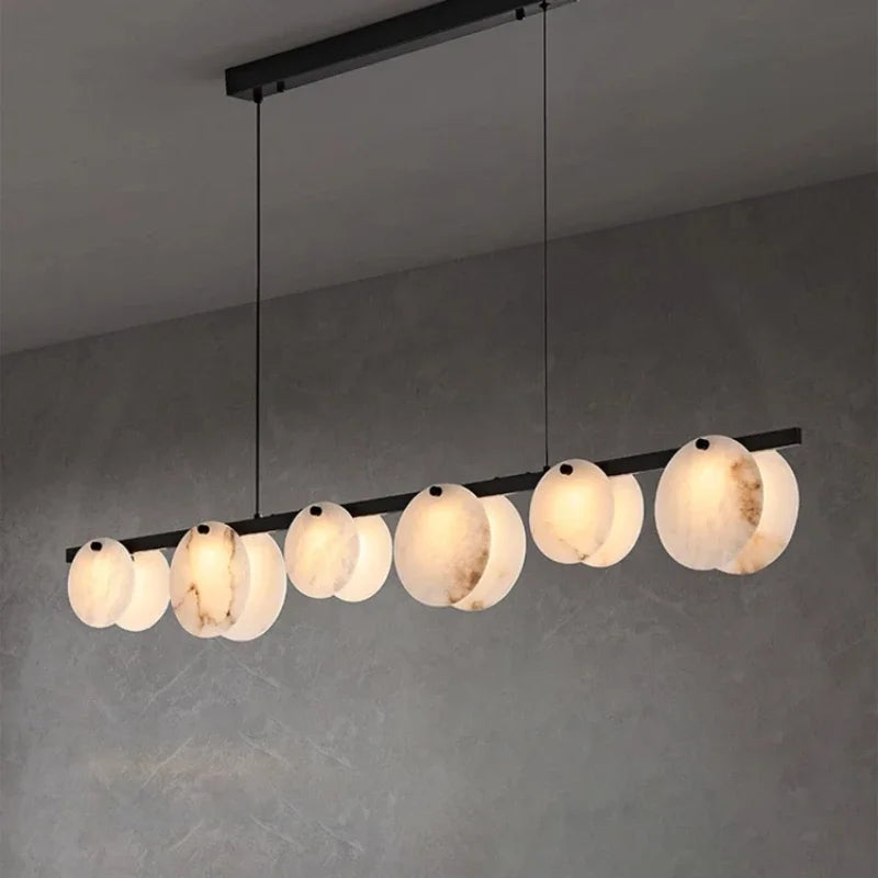 suspension moderne en pierre pour décoration intérieure élégante - vue 5 sur 7