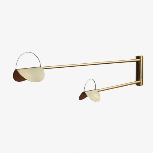 Italy Design Metal Wall Sconce Light Bedroom Beside Lamp - vue 3 sur 7