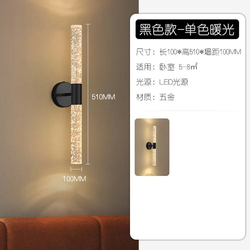 Applique Murale Cristal LED Haut/Bas - vue 9 sur 10