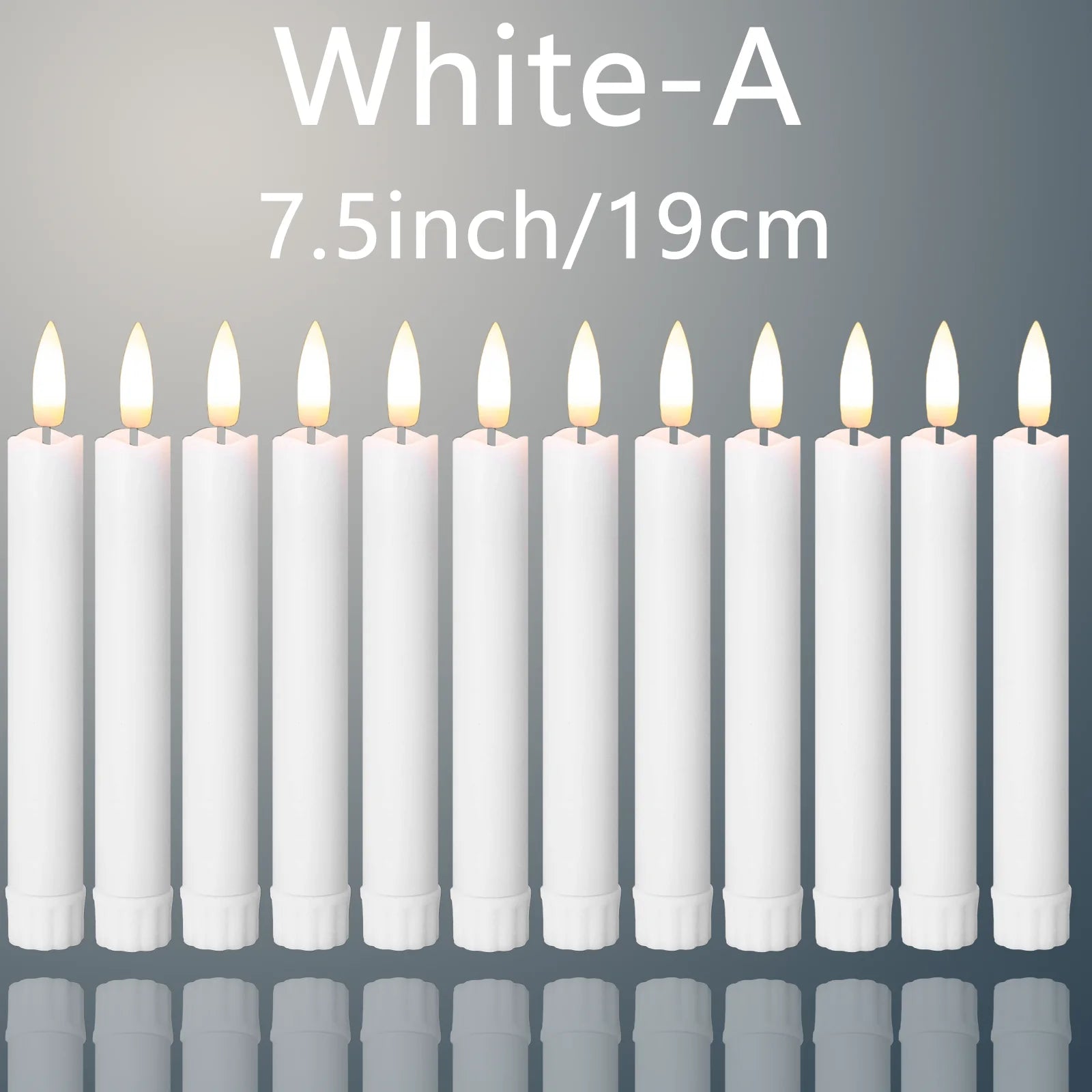 bougies LED décoratives scintillantes pour mariage et Halloween - vue 7 sur 14