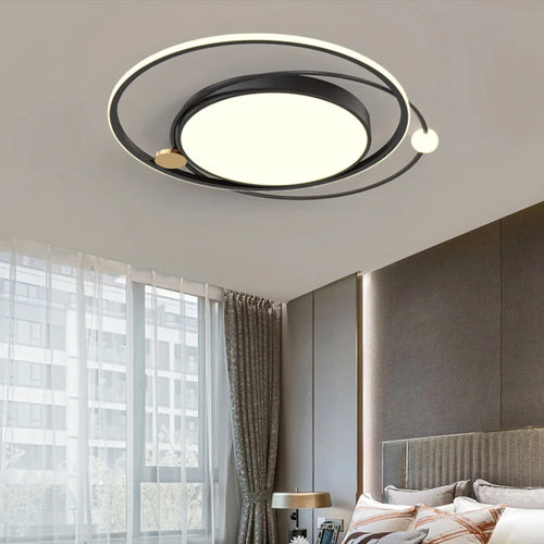 lustre led moderne à intensité variable pour intérieur - vue 5 sur 13