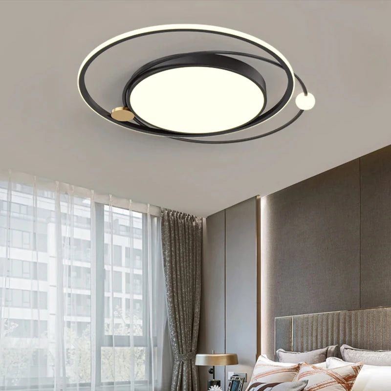 lustre led moderne à intensité variable pour intérieur - vue 4 sur 13