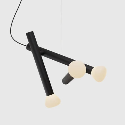 suspension moderne en verre pour éclairage créatif intérieur - vue 10 sur 9