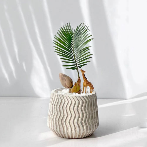 moules en silicone pour pots de fleurs en béton nordique et décoration intérieure - vue 2 sur 9