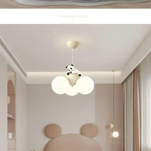 suspension panda lunaire haut de gamme - vue 7 sur 12