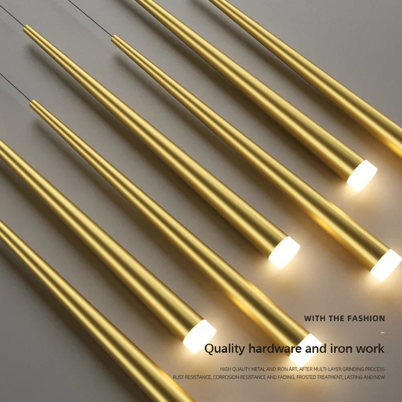 lustre moderne à led pour décoration d'intérieur haut de gamme - vue 6 sur 22