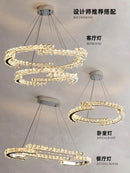 Modern Luxury K9 Crystal Led Chandelier In Dining Room, Nordic Living Room, Kitchen Lights, Bar, Bedroom Lighting Chandelier