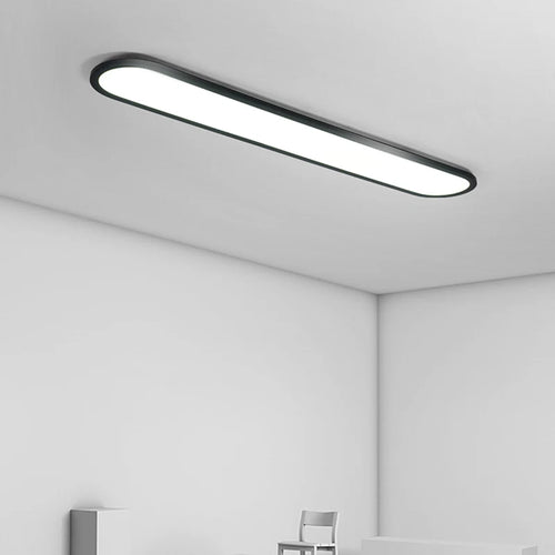 lustre moderne nordique simple led rectangulaire pour bar - vue 5 sur 22