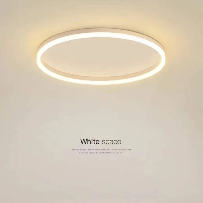 Plafonnier circulaire Alec nordique pour salon salle à manger chambre Lampara Techo Plafonnier Led Lampa Sufitowa
