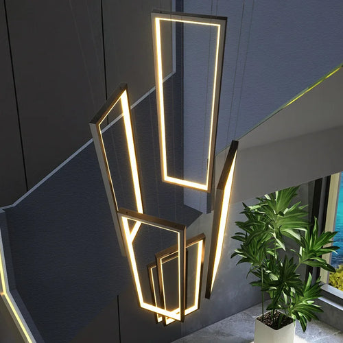plafonnier nordique moderne pour loft et espaces créatifs - vue 7 sur 17