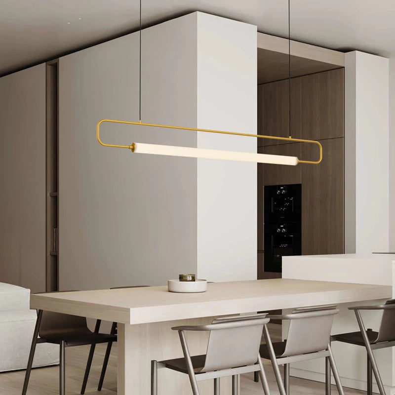 suspension moderne à led pour décoration intérieure 2023 - vue 5 sur 10