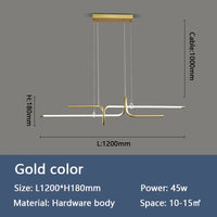 lustre moderne luxe suspendu éclairage design élégant
