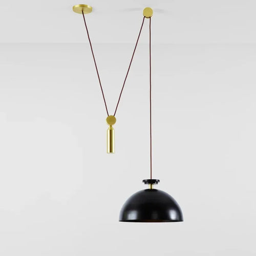 suspension en métal réglable design pour éclairage intérieur décoratif - vue 14 sur 25