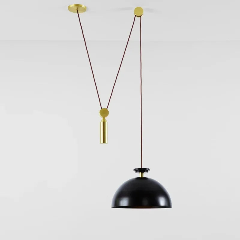 suspension en métal réglable design pour éclairage intérieur décoratif - vue 13 sur 25