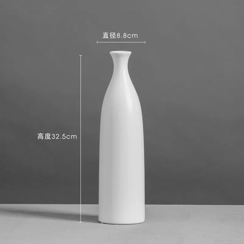 vase en céramique moderne pour décoration florale élégante - vue 13 sur 14