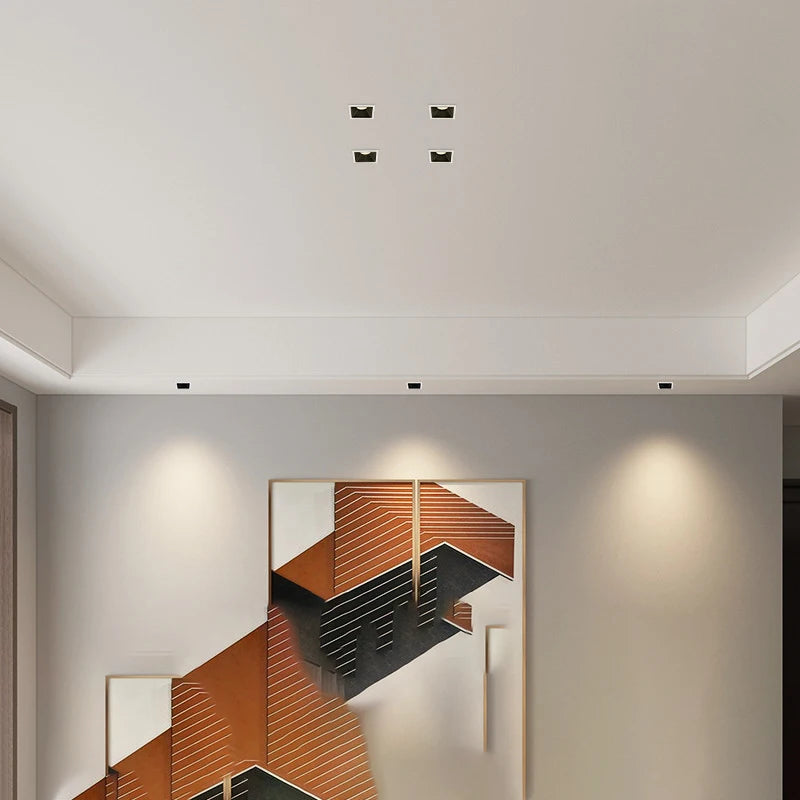 spot led 	encastrable tuya zigbee réglable pour maison magasin - vue 2 sur 8