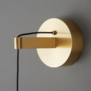 applique murale led luxe réglable or