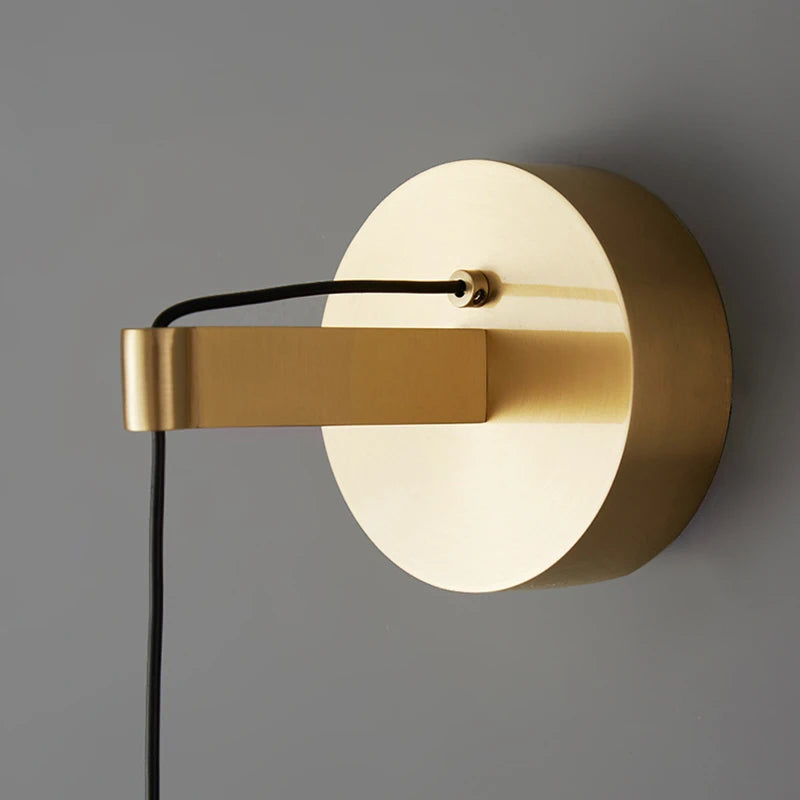 applique murale led luxe réglable or - vue 5 sur 7
