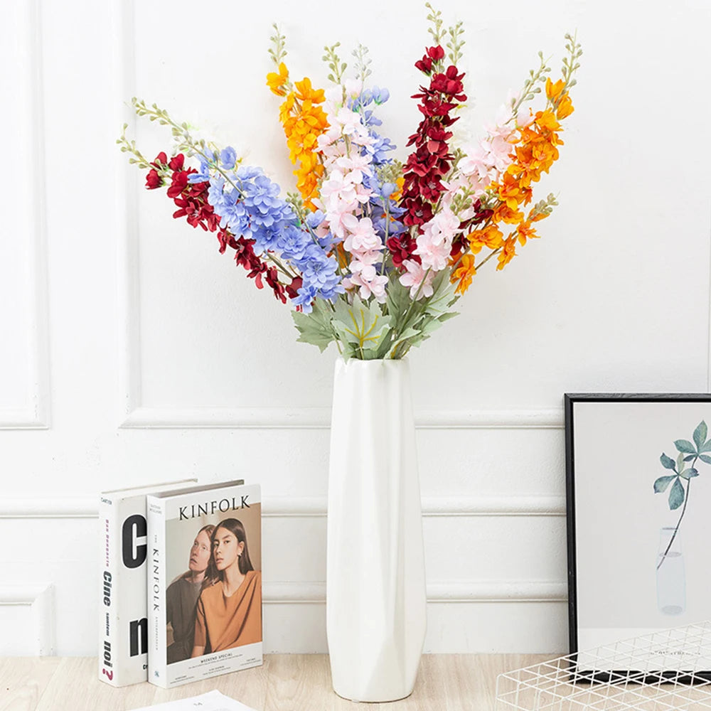 fourchettes flocage avec fleurs artificielles pour décoration mariage hôtel - vue 2 sur 12