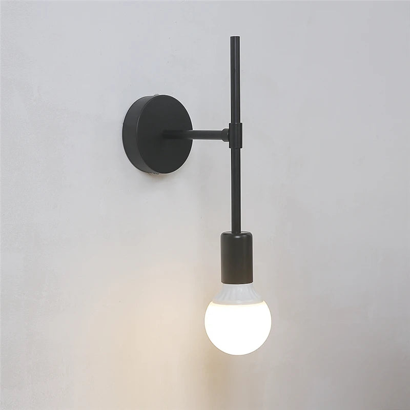 applique murale circulaires en fer et verre led personnalisables - vue 6 sur 8