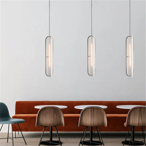 suspension led moderne avec cordon chaud réglable - vue 4 sur 12