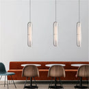 lampe led moderne à suspension réglable pour bar et bureau