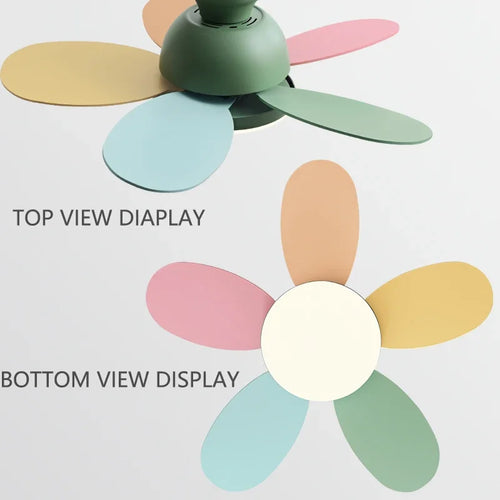ventilateurs de plafond modernes avec contrôle de lumière pour intérieur - vue 4 sur 10