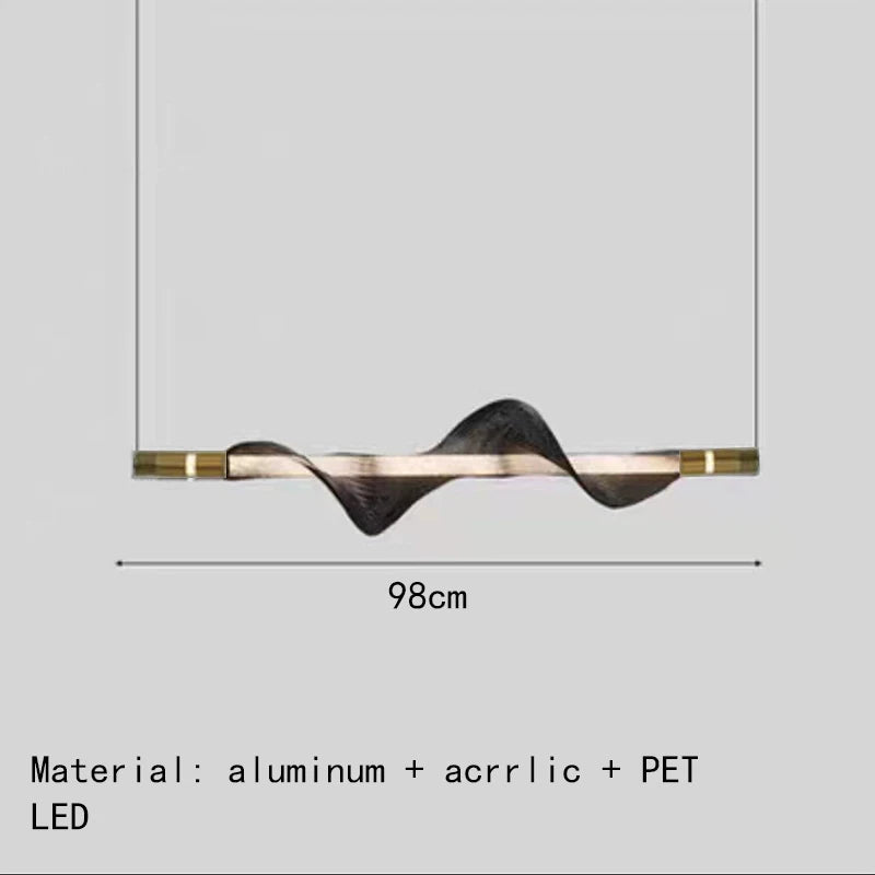 lustre design art déco suspendu pour cuisine et bar