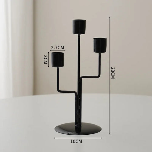 bougeoir nordique artisanal pour événements et décoration festive - vue 14 sur 20