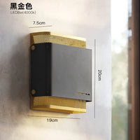 applique murale led en fer style américain pour intérieur moderne