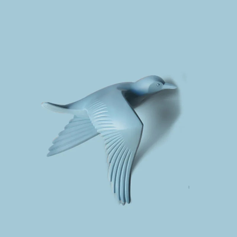 décoration murale créative mouette oiseau pour intérieur - vue 10 sur 36
