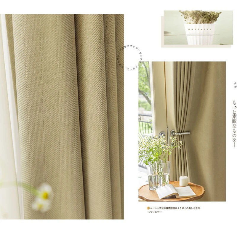 Rideau occultant uni style moderne pour salon chambre - vue 5 sur 23