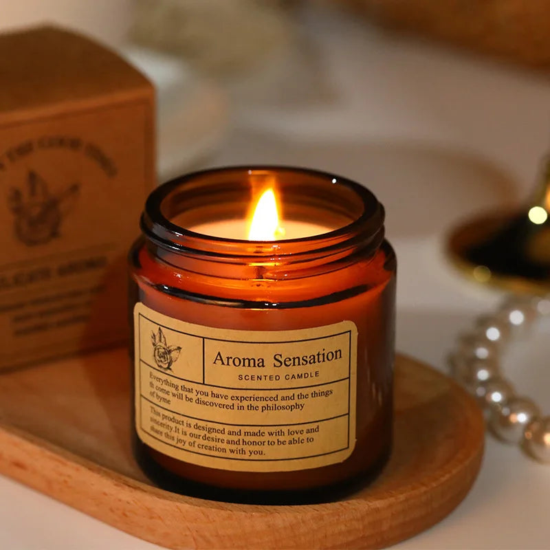 bougie parfumée en cire de soja pour mariage et fête - vue 2 sur 17
