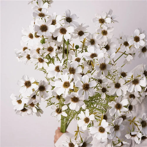 chrysanthème d'automne fleurs artificielles pour décoration florale - vue 3 sur 6