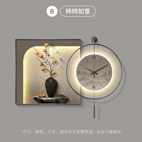 horloge murale au design unique et esthétique pour décoration moderne - vue 12 sur 12
