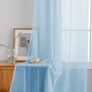 Voilage tulle extra long sur mesure hauts plafonds