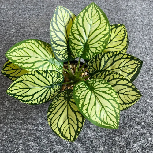 feuilles de phénix artificielles décoration verte en plastique - vue 18 sur 40