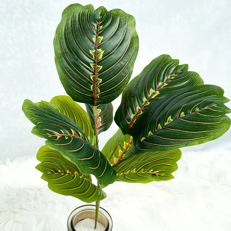 plantes artificielles branche faux ficus en caoutchouc pour décoration intérieure - vue 7 sur 13