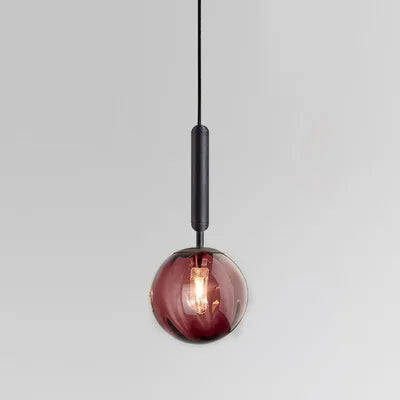 suspension moderne en verre pour décoration intérieure élégante - vue 10 sur 24