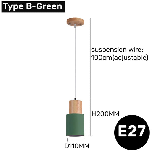 suspension Minimalisme moderne LED colorée Art - vue 16 sur 16