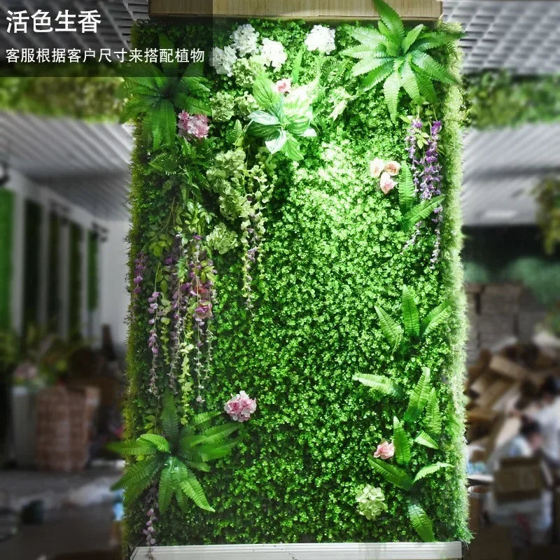 décoration végétale murale verte pour intérieur élégant - vue 19 sur 25
