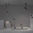 Lampadaire LED minimaliste rotatif 3000/4000K