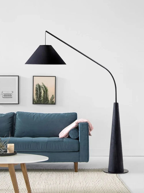 lampadaire nordique moderne créatif avec télécommande décoration intérieure - vue 4 sur 8