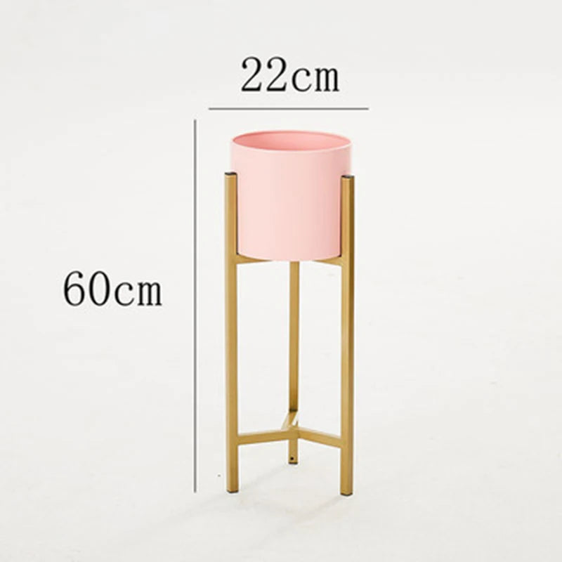 supports de plantes nordiques en fer pour extérieur - vue 2 sur 12