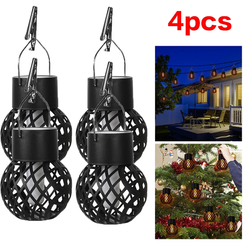 lampes solaires rétro pour éclairage extérieur et décoration jardin - vue 17 sur 23