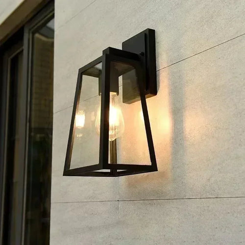 applique murale super lumineuse étanche extérieure style européen - vue 3 sur 6