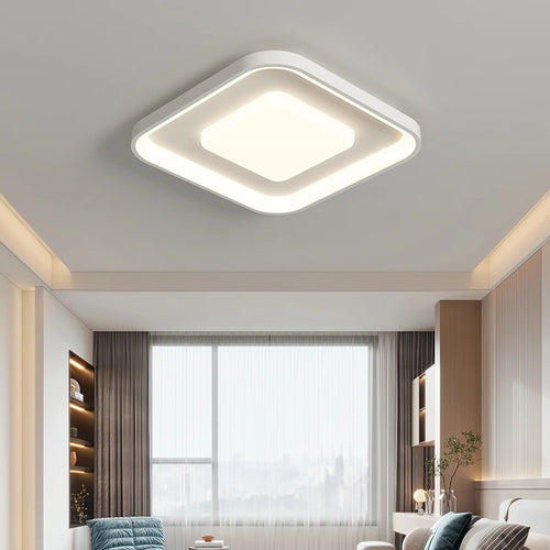 lustre led minimaliste moderne avec protection des yeux anti-bleue - vue 3 sur 12